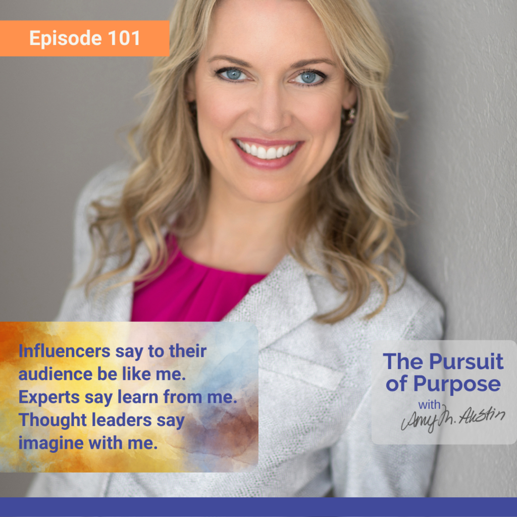 Carol Cox On The Pursuit Of Purpose Podcast Speaking Your Way To Thought Leadership Ep 101